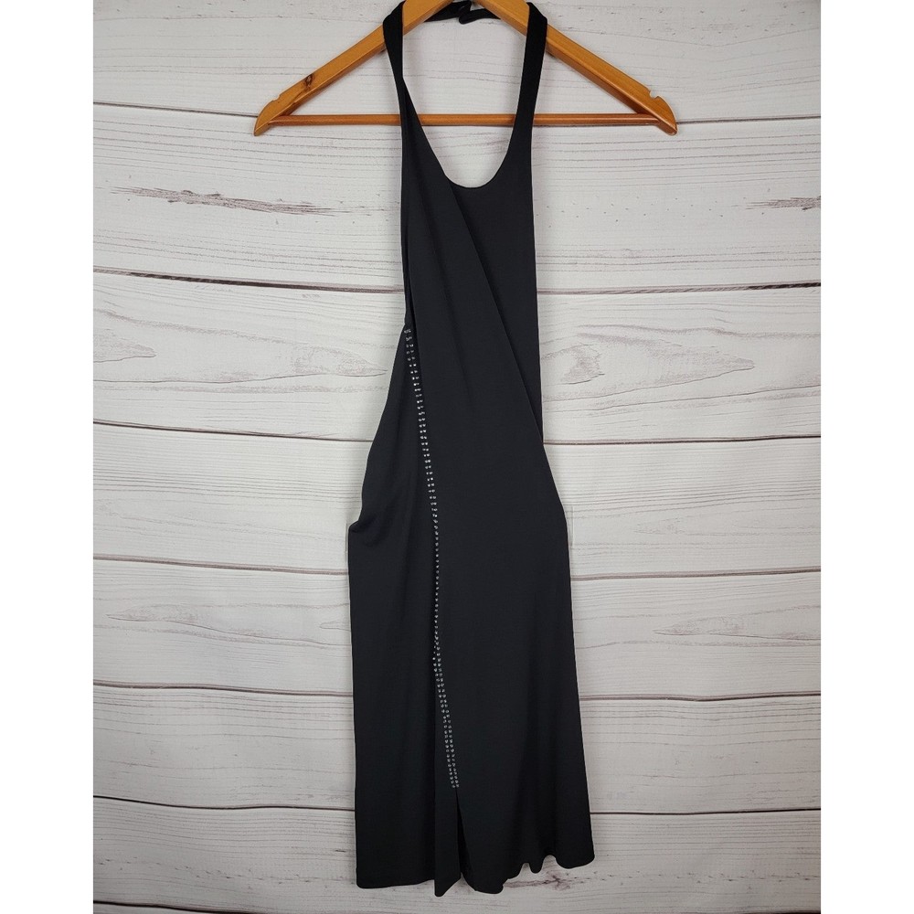 Club Monaco Halter Rhinestone Party Cocktail Dress Womens XS